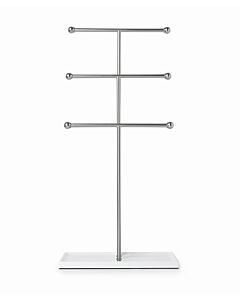 Umbra Trigem Jewellery Stand White/Nickel